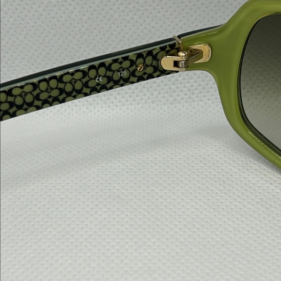 Coach Women's MAYA Sunglasses in Dark Green - Picture 6 of 16